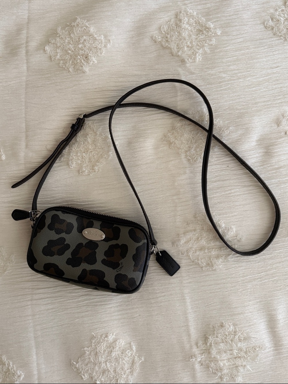 Coach Mini Ocelot Crossbody Bag